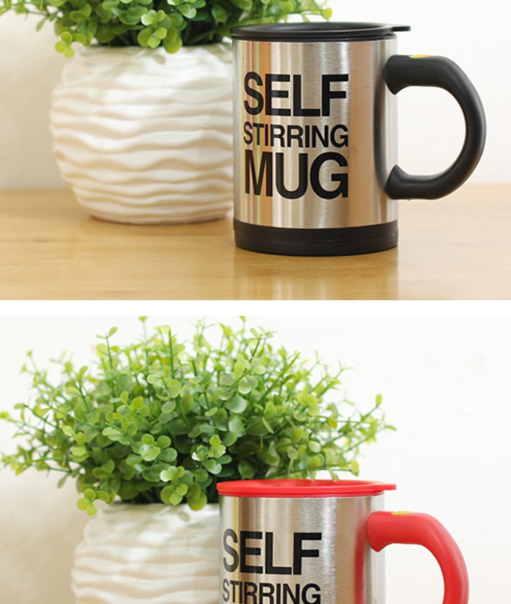 Sourcing 500ml Coffee Milk Automatic Mixing Cup Self Stirring Mug