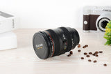 SLR Camera Lens  Plastic Coffee Tea MUG 400ML With Lid