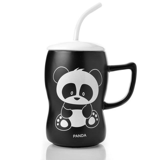 MuzeMerch - Zoo Atlanta Panda Rolls Frosted Mug