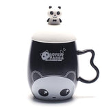 350ml Cartoon lovely panda mug with lid