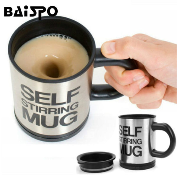 Automatic Electric Lazy Self Stirring Mug – Mugplugplus